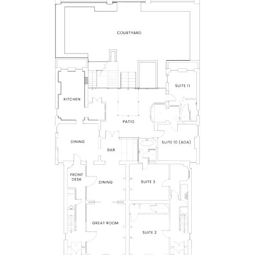 This image shows a detailed floor plan labeled 